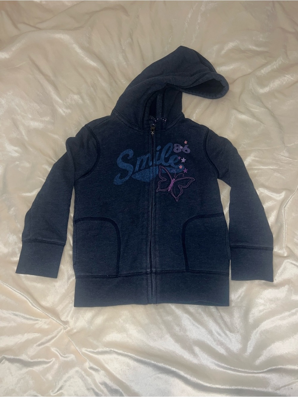GAP KIDS zip up hoodie size 6/7